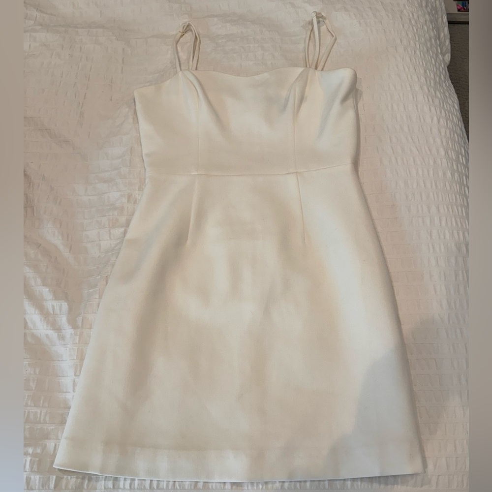 French Connection white dress